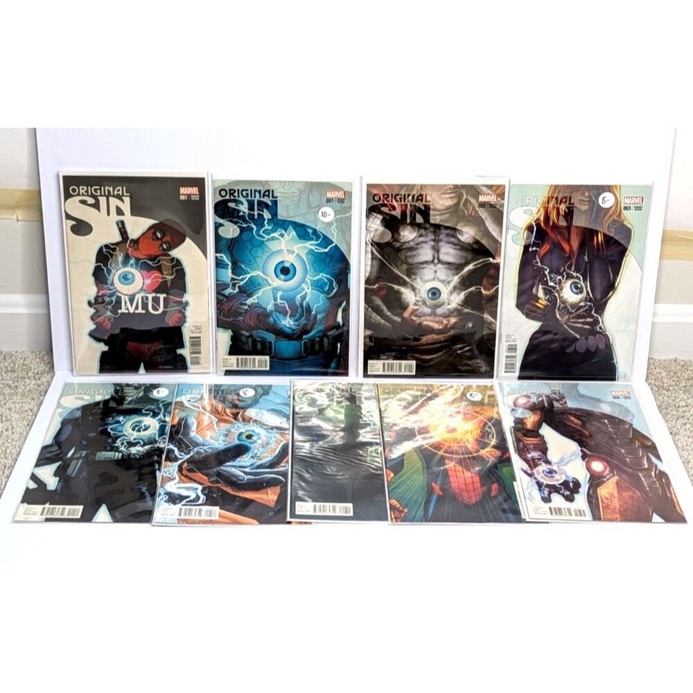 Marvel Original Sin #001-008 AND #001 Deadpool Variant SDCC 2014